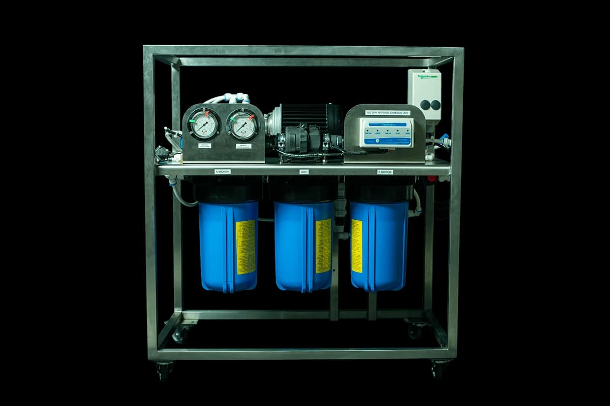Industrial water filtration system